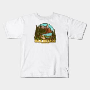 Isle Royale National Park Kids T-Shirt